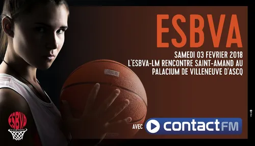 GAGNEZ VOS PLACES POUR L'ESBVA-LM / SAINT AMAND