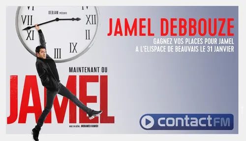 GAGNEZ VOS PLACES POUR LE SPECTACLE DE JAMEL DEBBOUZE A l'ELISPACE...