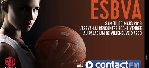 GAGNEZ VOS PLACES POUR L'ESBVA-LM / ROCHE VENDEE