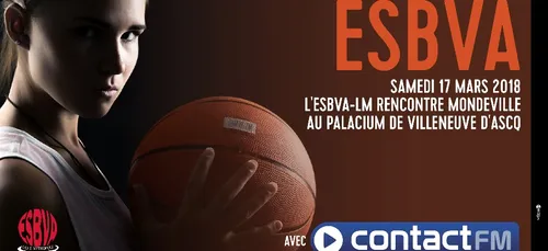 GAGNEZ VOS PLACES POUR L'ESBVA-LM / MONDEVILLE