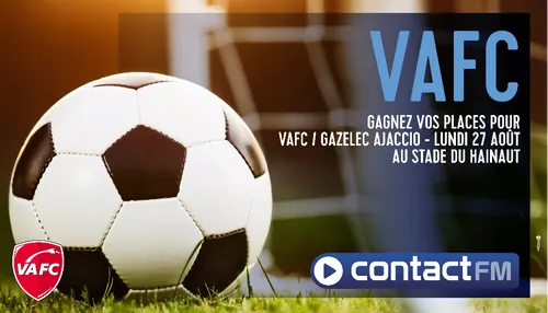 GAGNEZ VOS PLACES POUR LE MATCH VAFC - AJACCIO