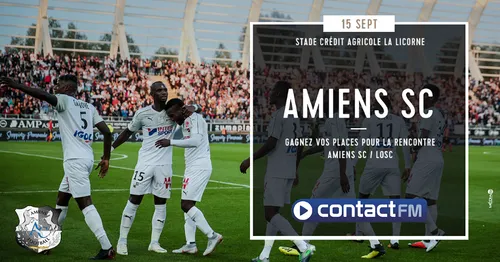 GAGNEZ VOS PLACES POUR LE MATCH AMIENS SC - LOSC