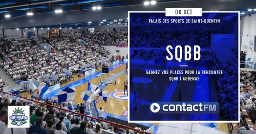 GAGNEZ VOS PLACES POUR LE MATCH SQBB - AUBENAS