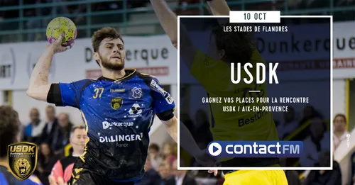 GAGNEZ VOS PLACES POUR LE MATCH USDK - AIX EN PROVENCE