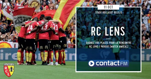 GAGNEZ VOS PLACES POUR LE MATCH RC LENS / AC PADOVA (MATCH AMICAL)