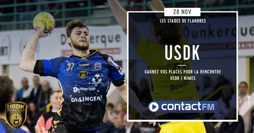 GAGNEZ VOS PLACES POUR LE MATCH USDK - NIMES