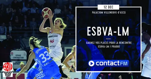 GAGNEZ VOS PLACES POUR LE MATCH ESBVA - PRAGUE