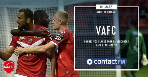 GAGNEZ VOS PLACES POUR LE MATCH VAFC - AC AJACCIO