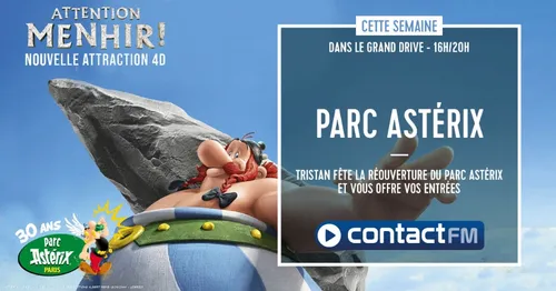 GAGNEZ VOS PLACES POUR LE PARC ASTERIX