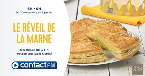 GAGNEZ VOTRE GALETTE DES ROIS AVEC CONTACT FM !