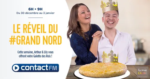 GAGNEZ VOTRE GALETTE DES ROIS AVEC CONTACT FM !