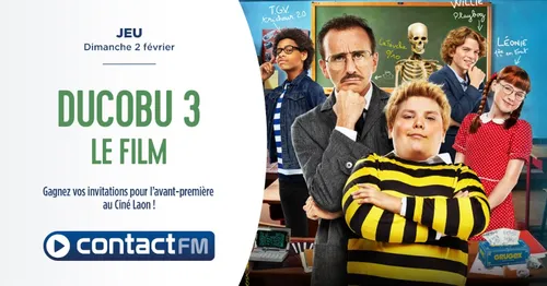 GAGNEZ VOS PLACES POUR L'AVANT-PREMIÈRE DE DUCOBU 3 AU CINÉ LAON