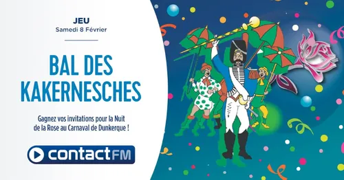 GAGNEZ VOS INVITATIONS POUR LE BAL DES KAKERNESCHES - CARNAVAL DE...