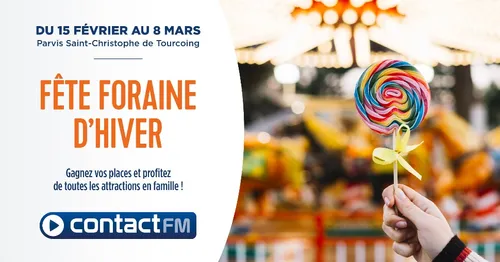 GAGNEZ VOS PLACES D'ATTRACTIONS POUR LA FÊTE FORAINE D'HIVER DE...