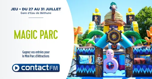 GAGNEZ VOS ENTRÉES POUR MAGIC PARC !