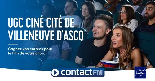 GAGNEZ VOS PLACES DE CINÉMA POUR LE FILM DE VOTRE CHOIX A l'UGC...