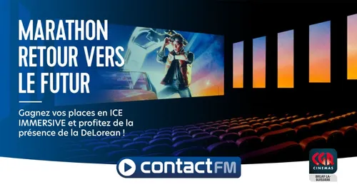 GAGNEZ VOS PLACES POUR LE MARATHON "RETOUR VERS LE FUTUR" EN ICE...