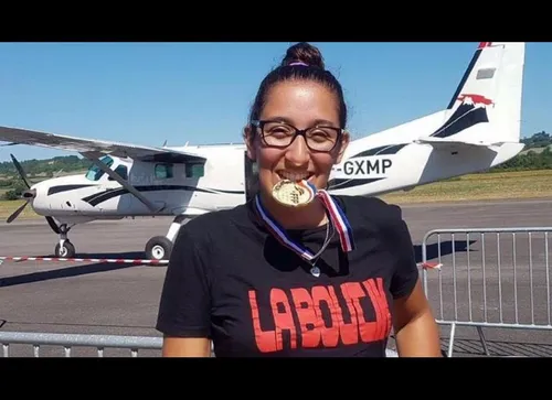 Une noyonnaise championne de France de parachute